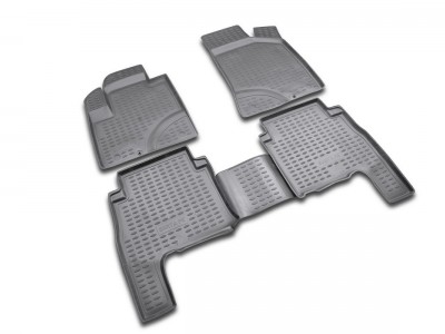 Коврики в салон для HYUNDAI Santa Fe Classic 2001-2006, 4 шт. (полиуретан) Novline