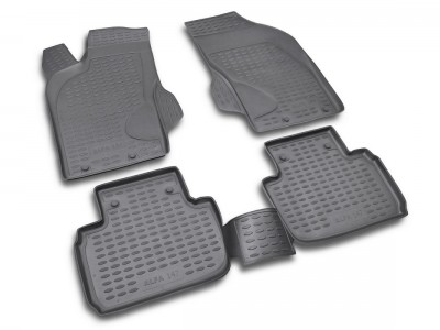 Коврики в салон для Alfa Romeo 147 2000-2010, 4 шт. (полиуретан) Novline