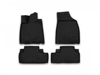 Коврики в салон для LEXUS RX 2009-2012, 4 шт. (полиуретан) Novline