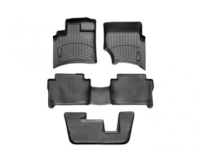 Коврики в салон 3D WeatherTech (USA) для автомобиля Audi Q7, 2005-2015
