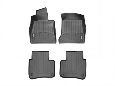 Коврики в салон 3D Weathertech (USA) для Mercedes S-Klasse W222 Long, 2013-2020