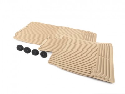 Резиновые ножные коврики для BMW F10 5-серия, 2009-2016, передние (BMW) (Original)