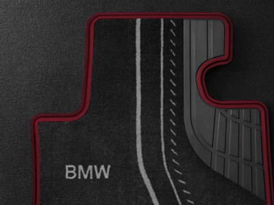 Велюровые коврики Sport Line для BMW F32 4-серия, передние (BMW) (Original)