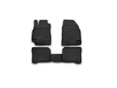 Коврики в салон для NISSAN Primera 2001-2007, 4 шт. (полиуретан) Novline