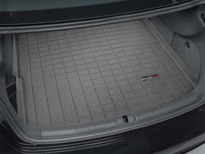Коврик в багажник Weathertech (USA) для Audi A3 sedan Quattro, 2013-2020, (цвет: черный)