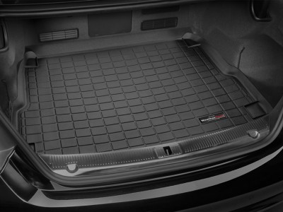 Коврик в багажник Weathertech (USA) для Audi A8, 2010-2014, (no turbodisel), (цвет: черный)