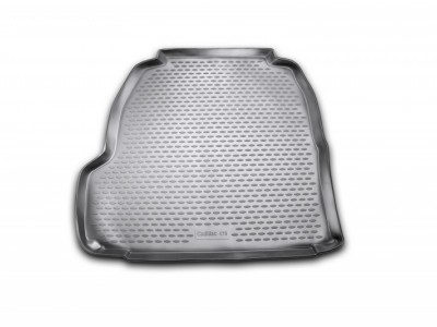 Коврик в багажник Novline для CADILLAC CTS 06/2007-н.в., сед. (полиуретан; чёрный; бежевый)