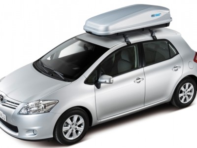 Бокс автомобильный CruzBox EASY 430 (180х78х40 см.) (Испания) цвет: чёрный, серый