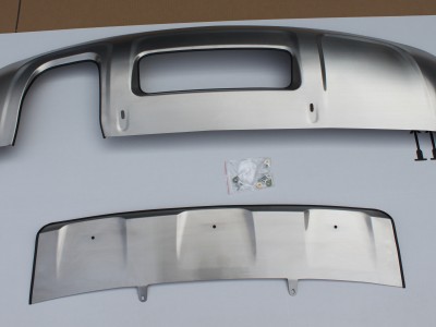 Накладки на задний и передний бампер (OEM) (Китай) для Audi Q3 2011- н.в.