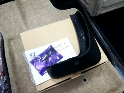 Брызговики задние для Subaru Outback, 2003-2009, (Original) (Subaru) (J1010AG244)