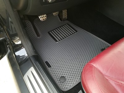 Коврики в салон EVA  для Mercedes SLK-Klasse, 2003-2011, (цвет: серый)