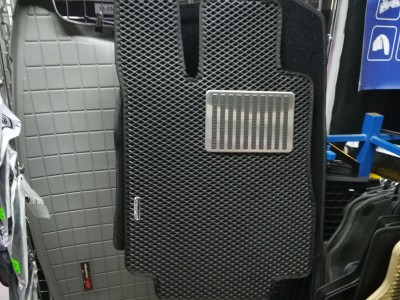 Коврики в салон EVA  для Mercedes S-Klasse, W220,  4Matic, Standart Base,1998-2005, (цвет: чёрный)