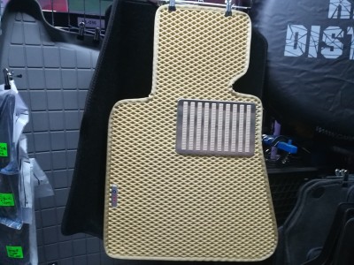 Коврики в салон EVA  для BMW 7-series, E66, 2002-2008, (цвет: бежевый)