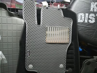 Коврики в салон EVA  для Mercedes M-Klasse, W164, 2005-2011,  (цвет: серый)