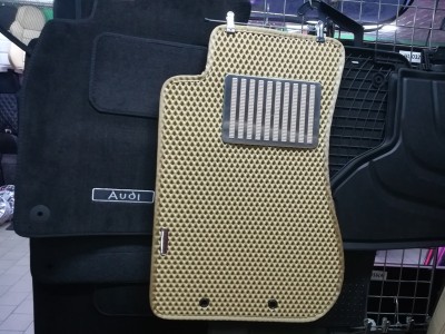 Коврики в салон EVA  для Jaguar S-Type, 1998-2007, 4 шт., (цвет: бежевый)