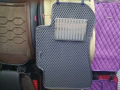 Коврики в салон EVA  для Subaru Impreza, 2000-2007, 4 шт., (цвет: серый)