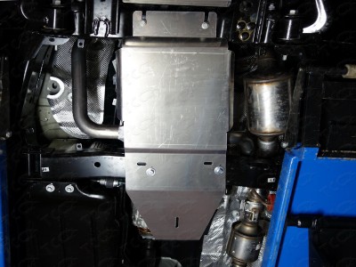 Защита КПП и раздаточной коробки (TCC) для Land Rover Discovery IV, 2009-2017, (алюминий) 4 мм (ZKTCC00178)