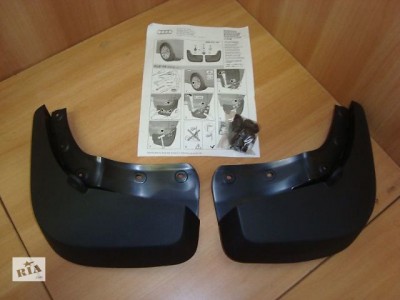 Брызговики задние для Audi A8 2013-2017, 2 шт. (Original) (VAG) (4H0075101A)