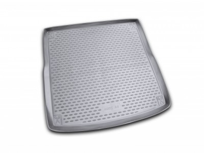 Коврик в багажник Novline для AUDI A-4 allroad 2007-2015, ун. (полиуретан; чёрный; серый)