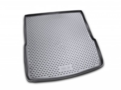 Коврик в багажник Novline для AUDI A-6 allroad quatro/avant 2004-2008, ун. (полиуретан; чёрный; серый)