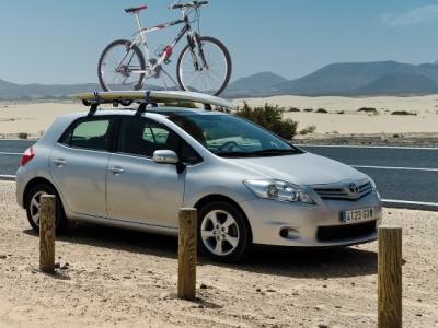 Багажники CRUZ AT (Испания) (108, 118, 128см) (поперечены 2 шт., алюминий, c креплением за дверной проём)