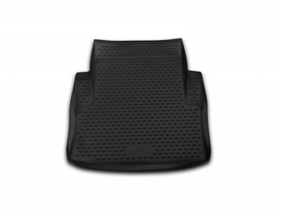 Коврик в багажник Novline для  BMW 3 (Е90) 2004-2011, сед. (полиуретан; чёрный; серый)