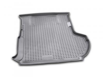 Коврик в багажник Novline для CITROEN C-Crosser 2007 - н.в., сабвуфер (полиуретан, чёрный)