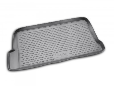 Коврик в багажник Novline для DAEWOO Matiz 2005-н.в., хб. (полиуретан, чёрный)