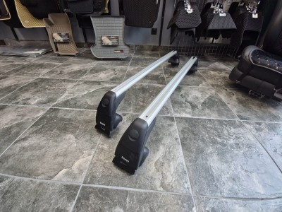 Багажные рейлинги поперечные для BMW 5-series E60/E61 2003-2010. (82710147586)