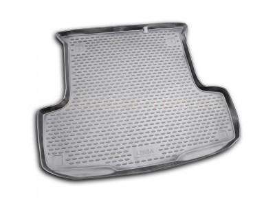 Коврик в багажник Novline для FIAT Linea 2007-н.в., сед. (полиуретан, чёрный)