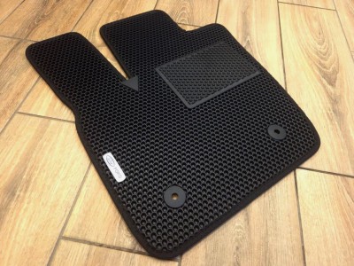 Коврик в салон водительский из EVA (соты) для Ford Mondeo 5G 2014-2022/ Ford Fusion 2G 2013-, 1 шт., цвет: чёрный (fo-mo-5g-2014-2022-dr-ek)