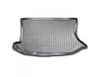 Коврик в багажник Novline для FORD Fiesta 2008-2012, хб. (полиуретан, чёрный)