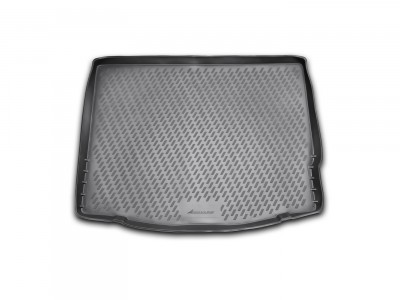 Коврик в багажник Novline для FORD Focus 3, 2010-н.в., хб. (полиуретан, чёрный)