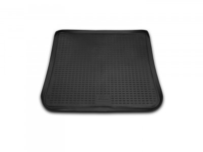 Коврик в багажник Novline для FORD Galaxy 2006-н.в., длинный, мв. (полиуретан, чёрный, серый)