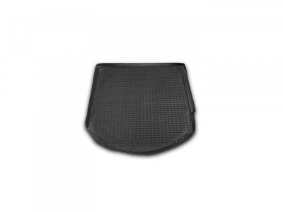 Коврик в багажник Novline для FORD Mondeo 2007-2014, ун. (полиуретан, чёрный, серый)