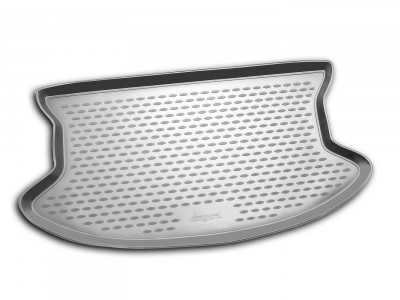 Коврик в багажник Novline для GREAT WALL Florid 2008-н.в., хб. (полиуретан, чёрный)