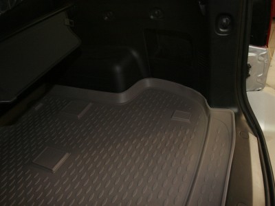 Коврик в багажник Novline для GREAT WALL Hover H3, 2009-н.в., кросс. (полиуретан, чёрный)