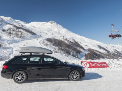 Бокс автомобильный Hapro Carver 8.6 (215х90х43 см.) (Нидерланды) цвет: чёрный матовый, серебристый матовый, чёрный глянцевый, белый глянцевый