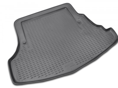Коврик в багажник Novline для HONDA Accord 2002-2007, сед. (полиуретан, чёрный)