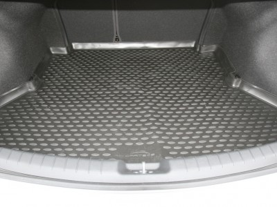 Коврик в багажник Novline для HYUNDAI Elantra, 05/2016-н.в., сед., 1 шт. (полиуретан, чёрный)