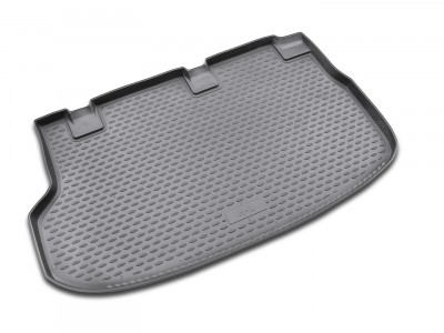 Коврик в багажник Novline для HYUNDAI New H-1 2007-н.в., мв. (полиуретан, чёрный)