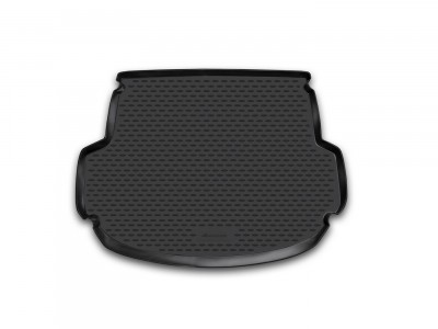 Коврик в багажник Novline для HYUNDAI Santa Fe, 2012-н.в., 5 мест, кросс. (полиуретан, чёрный)