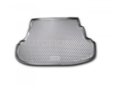 Коврик в багажник Novline для HYUNDAI Solaris 2011-2014, 2014-2016, сед. base, classic (полиуретан, чёрный)