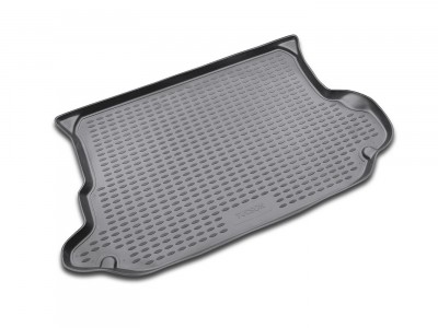 Коврик в багажник Novline для HYUNDAI Tucson 2004-2010, кросс. (полиуретан, чёрный, серый, бежевый)