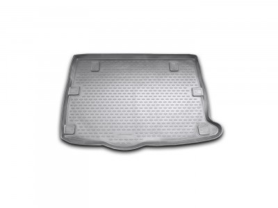 Коврик в багажник Novline для HYUNDAI Veloster, 2011-н.в., хб. (полиуретан, чёрный)