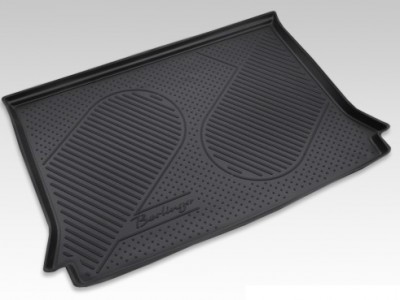 Коврик в багажник Novline для  CITROEN Berlingo First CV 2005-2008, ун. (полиуретан, чёрный)