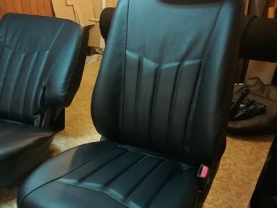 Оригинальные модельные чехлы на сидения для автомобиля Ssang Yond Kyron 2005-н.в., (материал: твид, кожзам; любые тона)