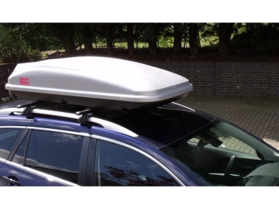 Бокс автомобильный Mont Blanc Cargo 540 (Vista 540) (198х97х41 см.) (Швеция) цвет: серый