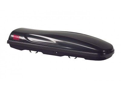 Бокс автомобильный Mont Blanc Space 450E (Triton 450 EaseMount) (197х83х38 см.) (Швеция) цвет: чёрный