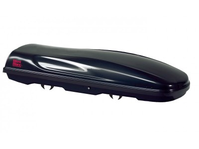 Бокс автомобильный Mont Blanc Space 650E (Triton 650 EaseMount) (224х94х43 см.) (Швеция) цвет: чёрный, белый